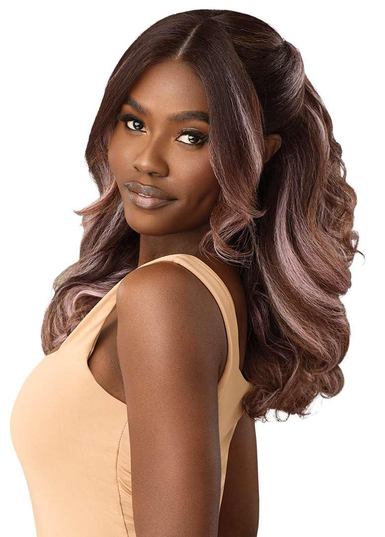 Outre Lace Front Wig - Melted Hairline - MH 107 (DRST2/ROSE BROWN)
