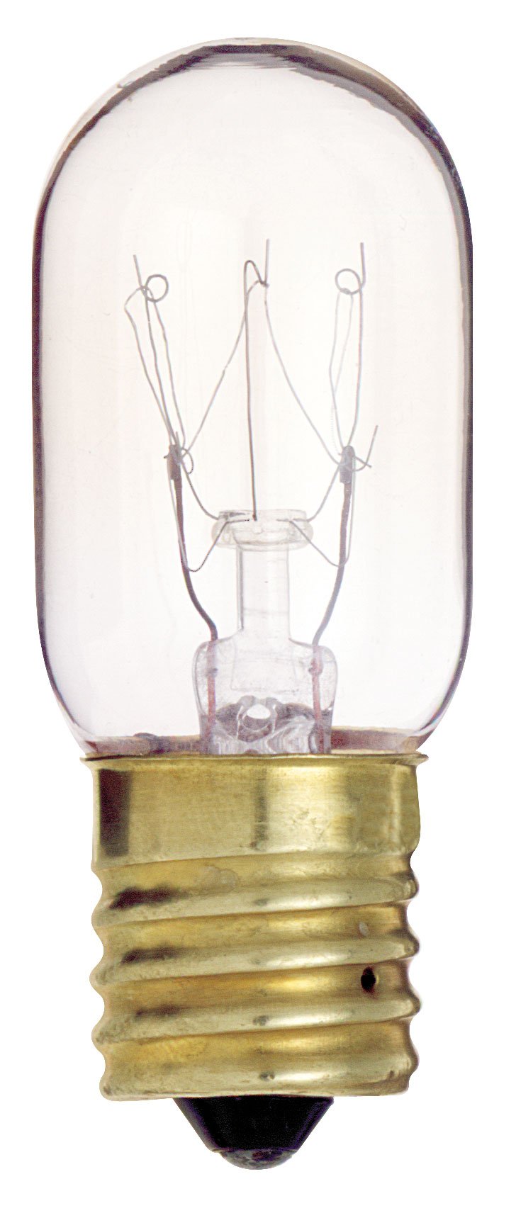 Satco S4720 25W T8 Intermediate Base Light Bulb, Clear Glass, 130V, 1 Count