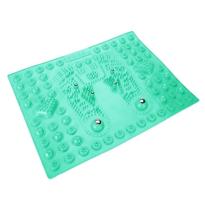 Feet Massager, Feet Acupressure Reflexology Feet Massage Mat Body Cellulite Massagers Massage Mat Reflexology Mat For Cell...