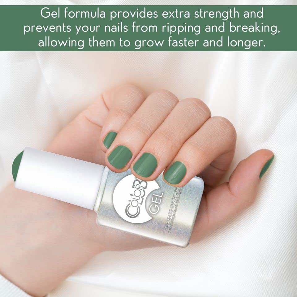 Color Club Martian, Martian, Martian! Color Club Gel +lacquer Duo Includes 1 Each Of 05gel1121 and 05a1121, 0.5 fluid_ounces