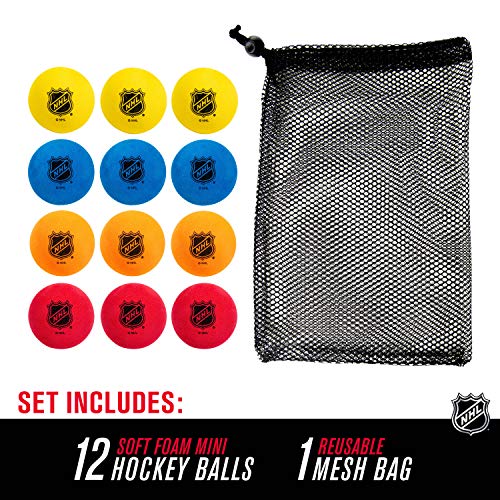 Franklin NHL Foam Mini Hockey Balls -12 Pack