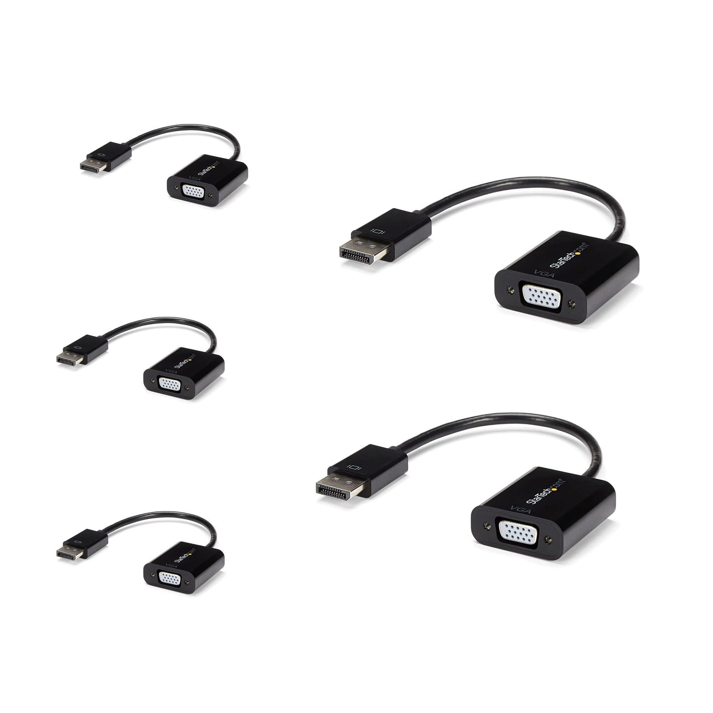 Startech.Com 5-Pack Displayport To Vga Adapter - Displayport 1.2 To Vga Active Adapter - Digital Dp To Analog Vga Video Converte