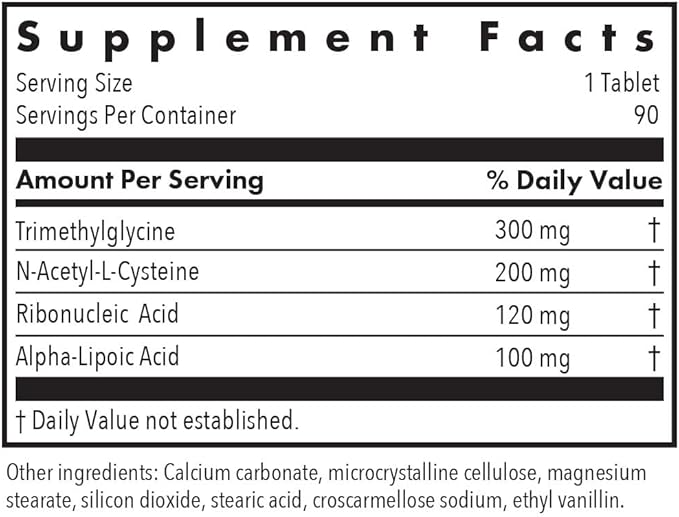 Allergy Research Group NAC Enhanced Supplement - N-Acetyl-L-Cysteine, Glutathione Precursor, Supports Immune Function, Mucus Clearance - 90 Count
