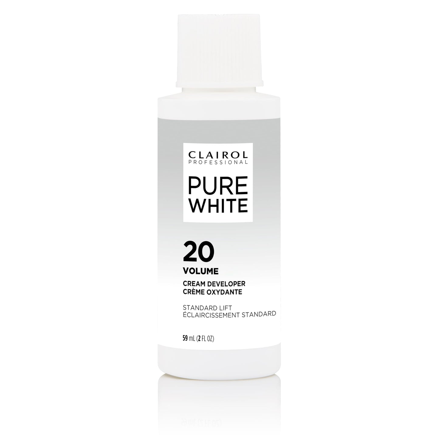Clairol Professional Pure White 20 volume Crme Developer, 2 oz