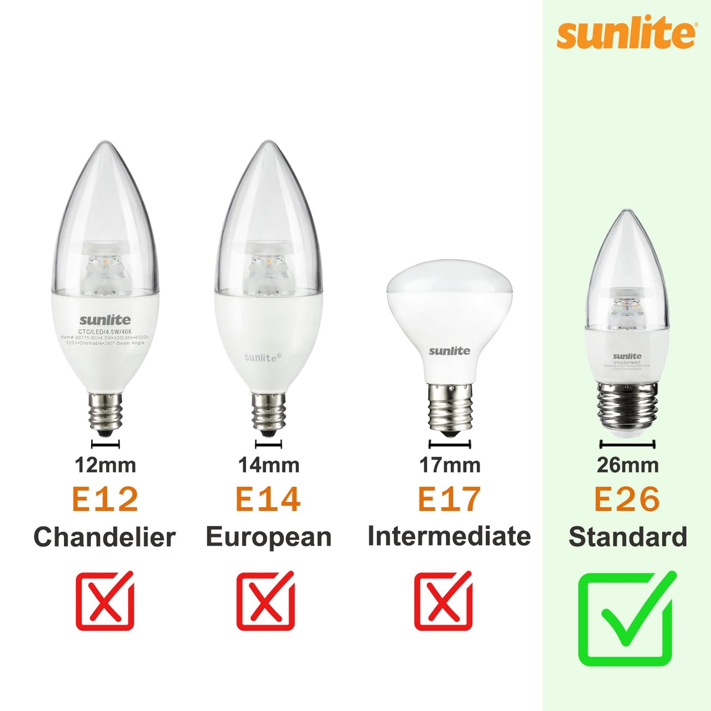 Sunlite Reflector Par30 Led Bulb  Spotlight  9W (75W=)  750 Lmns  Medium E26 Base  90 Cri  Dimmable  Decorative Track Lighting Use  Etl  Title-20 Compliant  Bulk  24 Pack  27K-Soft White