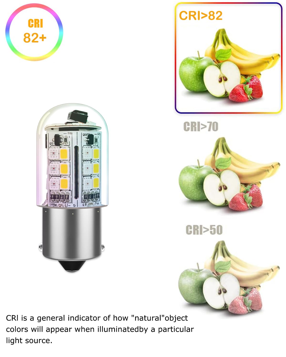 Cheopha 1141 1156 Ba15S Rgb Color Changing Led Bulb 3W  12V Landscape Light Bulbs  Single Contact Bayonet Base  Rgb+Warm White  Christmas New Year & Landscape Lighting And Rv Camper Trailer 4-Pack