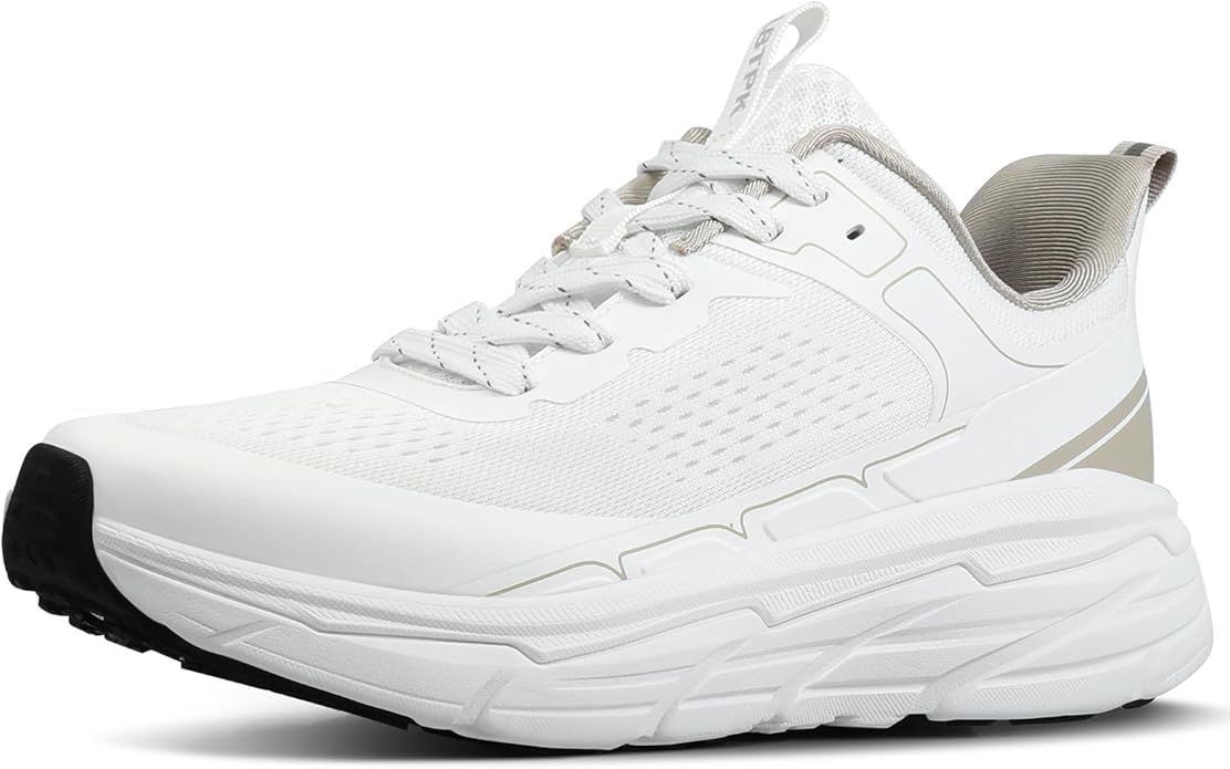 TDIDIS Men's Slip on Walking Sneakers - Lightweight Running Shoes - Cushioned Comfort for Gym, Training, Tennis, Workout -...