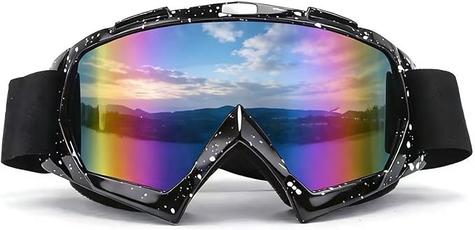 YUNGLIDE Motorcycle Goggles Dirt Bike ATV Ski Goggles For Men Women UV Protection Windproof And Dustproof Glasses