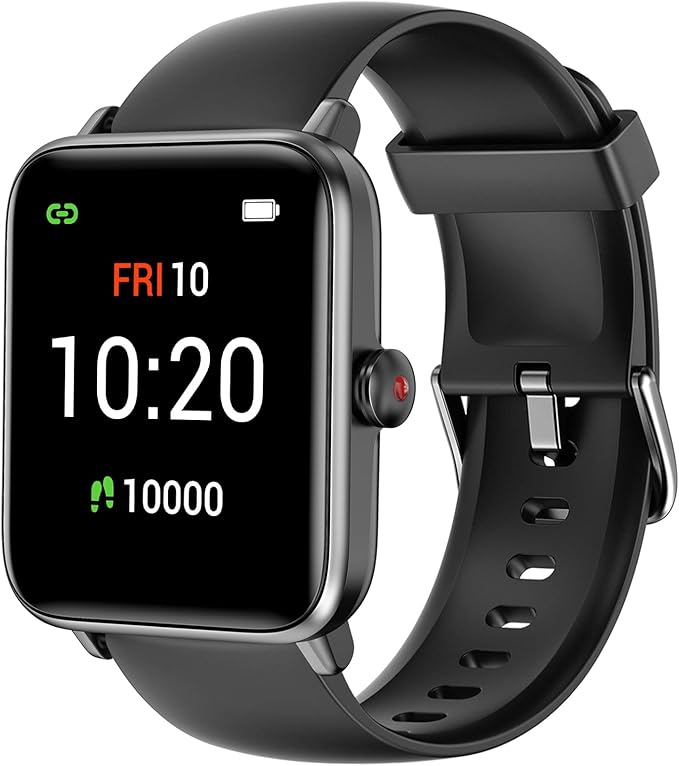 LIVIKEY Smart Watch, Fitness Tracker with Heart Rate Monitor, Blood Oxygen, Sleep Tracking, 41mm Smartwatch Waterproof wit...