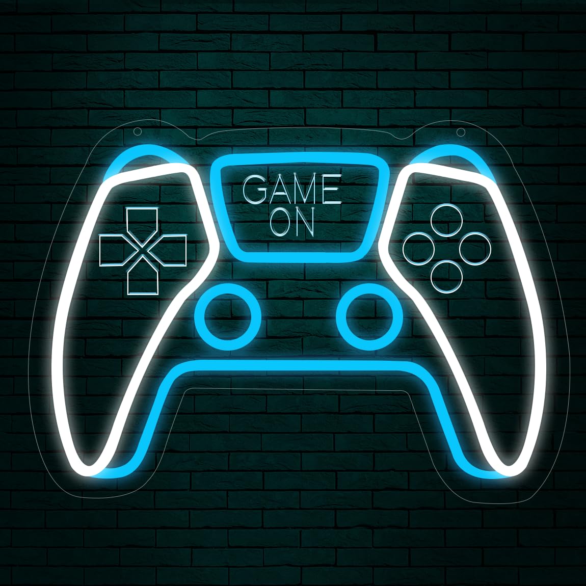 Lumoonosity Gamer Neon Sign - Gaming Neon Sign For Gaming Setup  Bedroom  Wall Decoration - Usb Powered Game Room Neon Sign - Gaming Led Lights For Gamers And Streamers - Gamer Gifts For Men  Kids