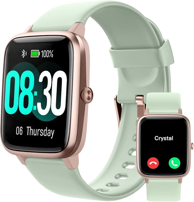 GRV Smart Watch for iOS and Android Phones (Answer/Make Calls), Watches for Men Women IP68 Waterproof Smartwatch Fitness T...