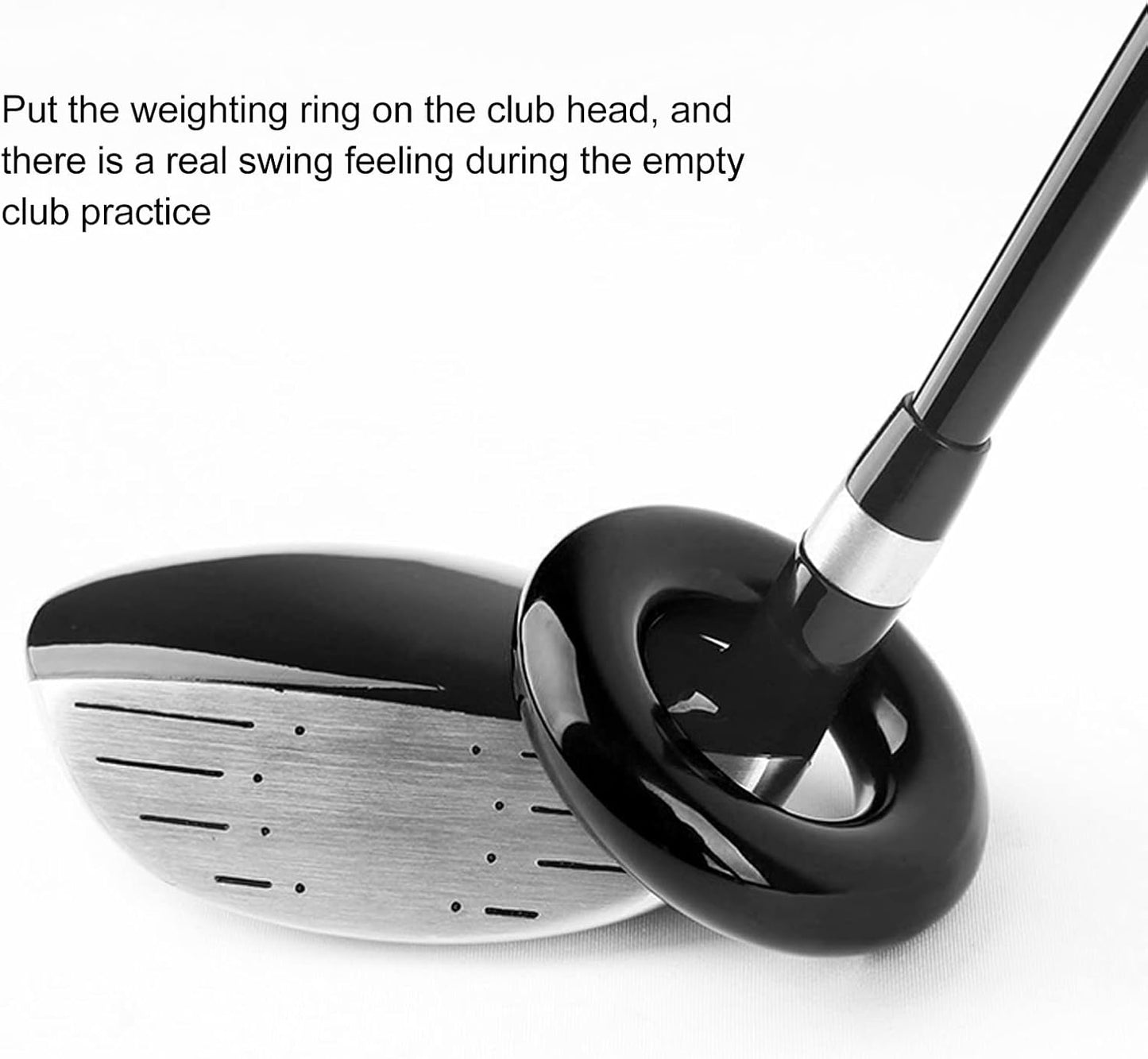 RBRSLALA Golf Swing Trainers Golf Weighted Swing Rings Golf Club Warm-up Weight Rings Practice Weight Rings Golf Swing Instructor Golf Club Weights