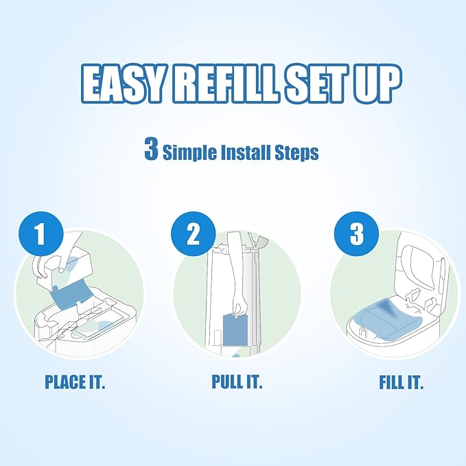 Diaper Pail Refills Bags with 30 Bags Compatible with Genie Easy Roll Signature and Platinum Diaper Pails, 7-Layer Odor-Barrier Technology, 4 Pack (120 Bag)