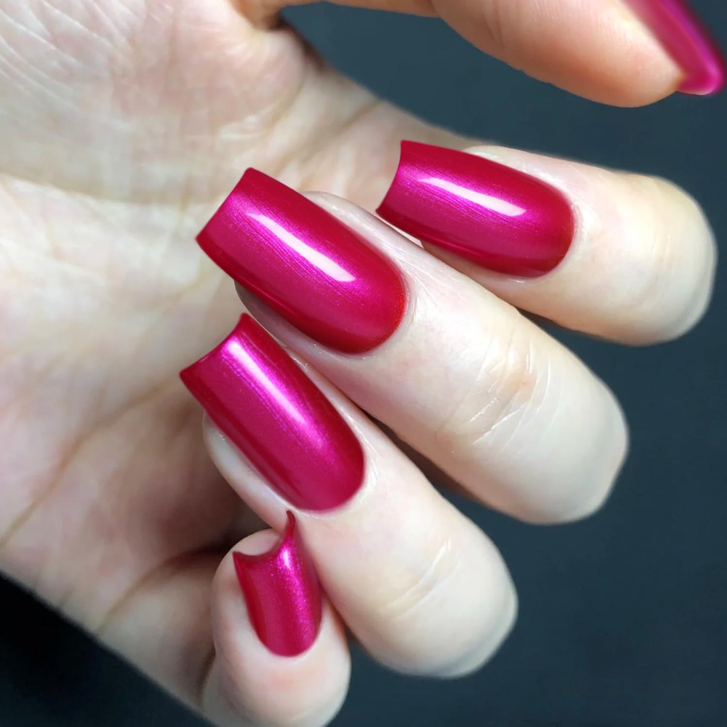 Major Dijit Quick Dry Nail Polish 12ml/0.41fl oz Crimson Regular Nail Lacquer Fast Drying & Long Lasting Nail Polish Nail Art Ef
