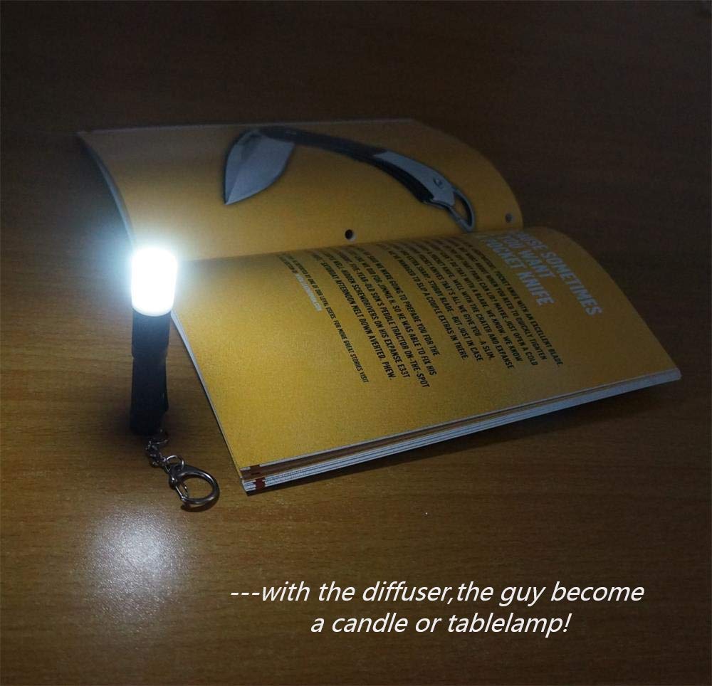 Nitefox Mini Keychain Flashlight 150 Lumens 3 Modes Aluminum Silver White K3