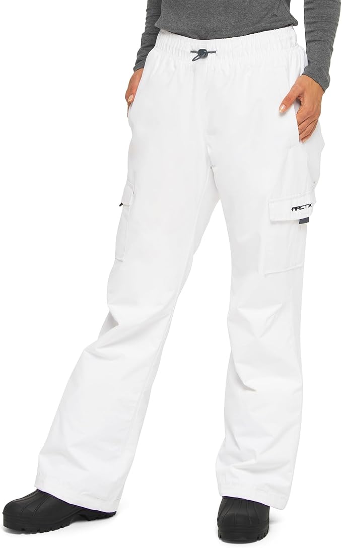 Arctix Women's Lumi Pull Over Fleece Lined Cargo Snow Pants