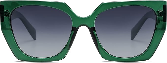 SOJOS Large Oversized Polarized Sunglasses for Women, Big Designer Womens Trendy Square Shades SJ2205