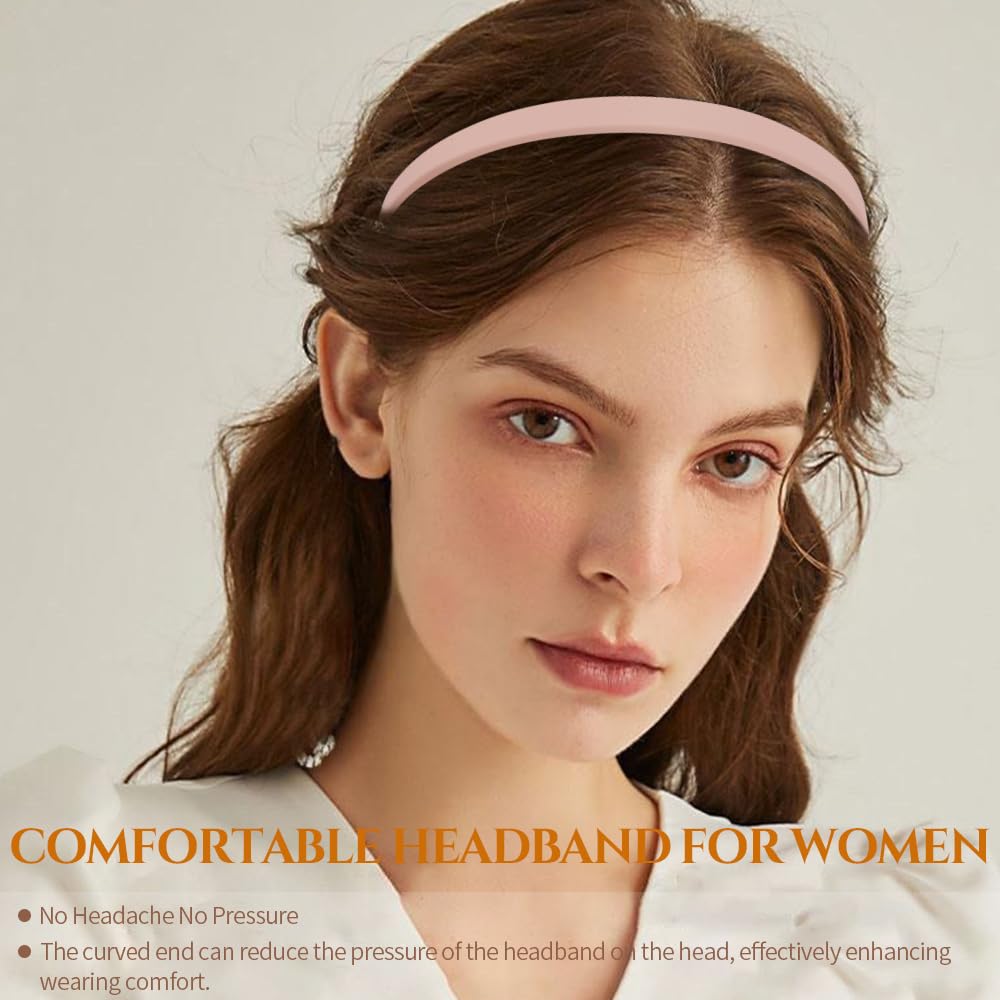 TOBATOBA Headbands for Women Non Slip for Glasses Wearers No Pressure No Headache Comfortable Square Sunglasses Headband Zig Zag