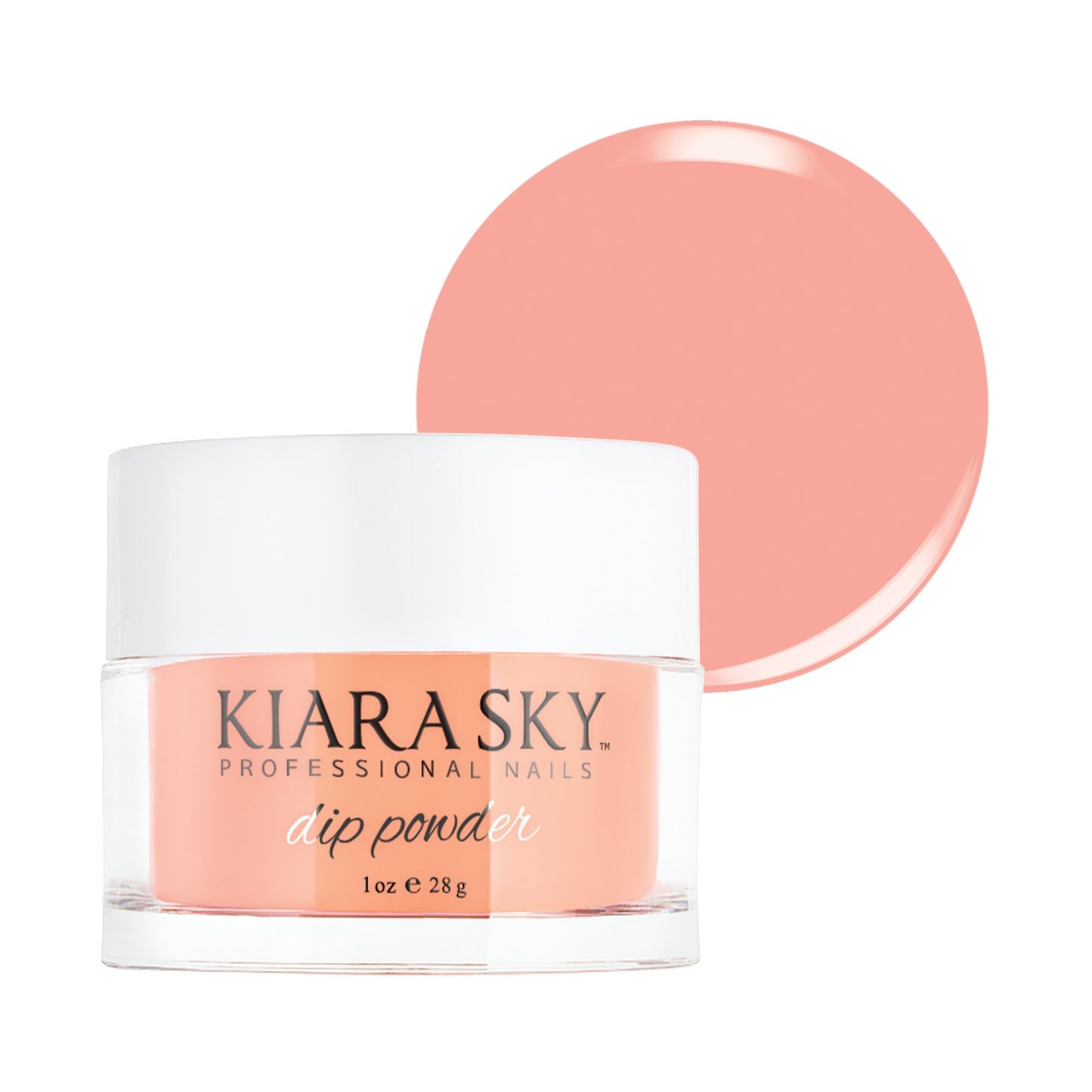 Kiara Sky Dip Powder Coral Tones 1 oz, RSVPeach