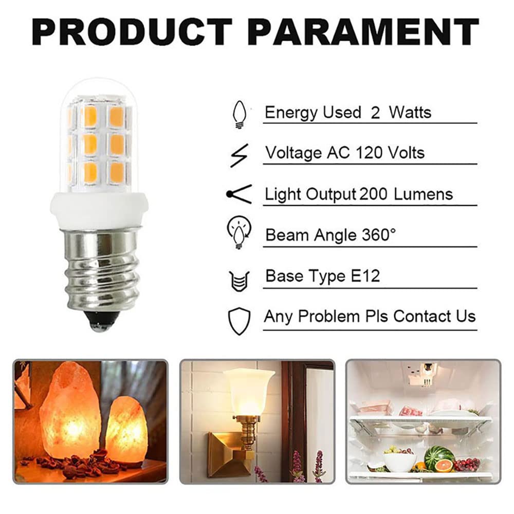XRZT E12 LED Candelabra Bulbs, 15W Replacement for Chandelier Lights, Warm White 3000K, 5-Pack