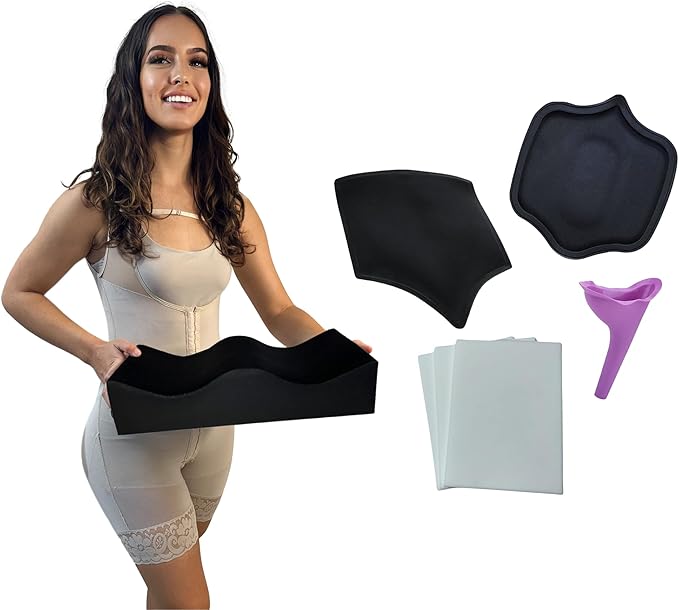 BBL Booty Pillow Package,BBL Post OP Supplies Package KIT Bundle,Brazilian Butt Lift Recovery Supplies,BBL Pillow,BBL AB a...