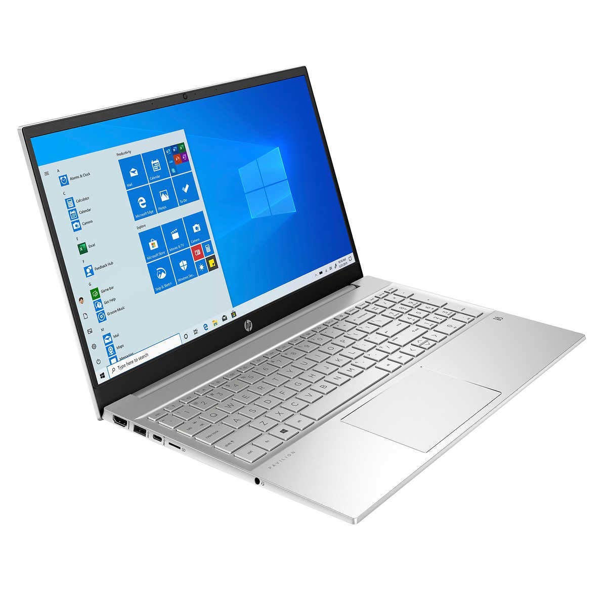 Hp 15.6 Inch Fhd Touchscreen Laptop, Amd Ryzen 7 4700U (8-Core) Processor, 16Gb, 512Gb, Backlit Keyboard, 15-Eh0015Cl