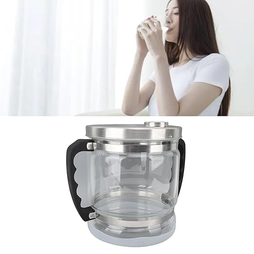 Water Glass Carafe for Distiller, 6L Replacement Glass Collection Bottle Distilled Water Bottle Compatible with Counter Top Water Distiller Filter