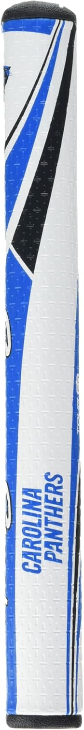 SuperStroke NFL Golf Club Grip, Standard Size, Black, Rubber, Textured