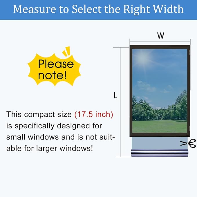 Coavas One Way Privacy Window Film,Daytime Window Tint for Home, Reflective Mirror Glass Window Film See Out Not in,Heat UV Blocking Anti-Glare Window Covers with 3 Tools, 35.4 x 78.7 Inch, Blue