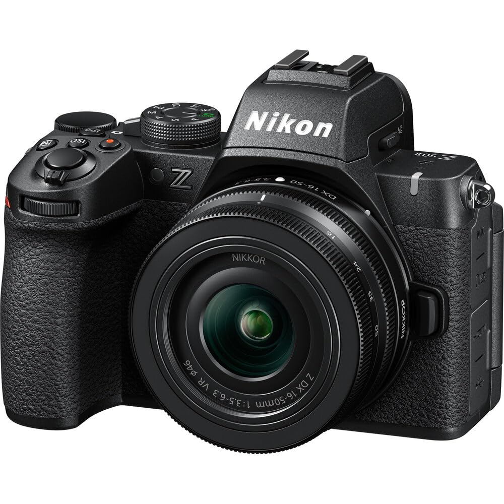 Nikon Z50Ii Mirrorless Camera 4K Dx Body With 2 Lens Kit 16-50Mm + 50-250Mm Vr 1788 Content Creator Bundle With Deco Gear Photog