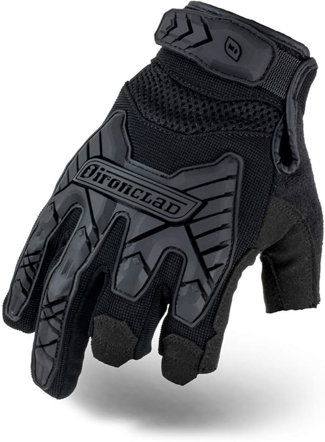 Ironclad IEXT-FRIBLK-02-S Tactical Framer Impact Black, Small