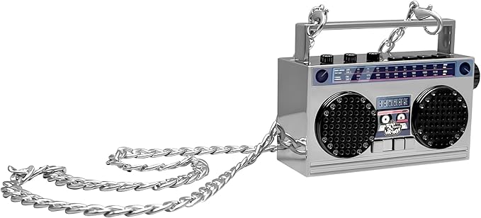 Portable Bluetooth Speakers, Retro Speakers Bluetooth Wireless Wearable Mini Bluetooth Boombox with 27” Neck Chain, FM Rad...