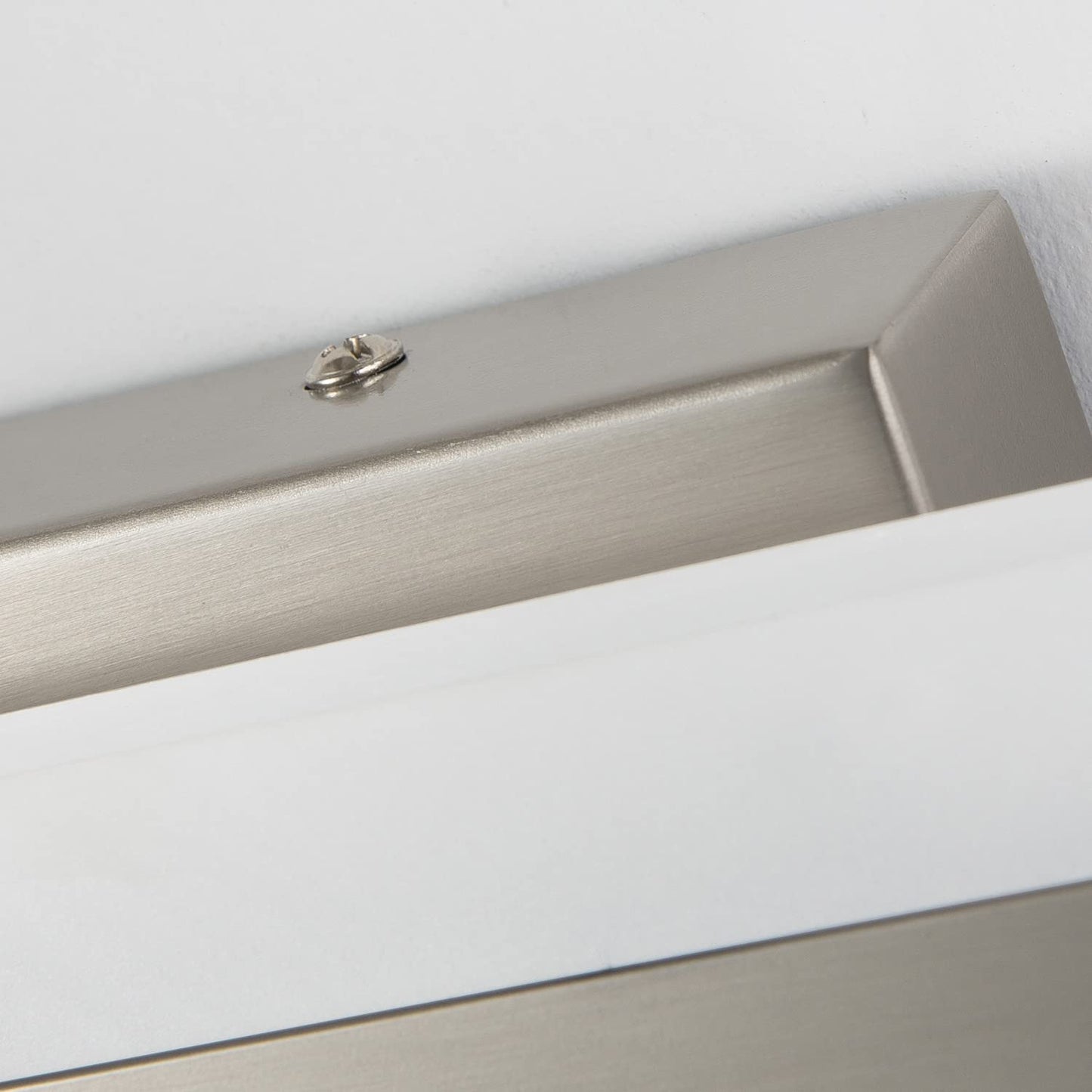 Presde 32 Dimmable Led Vanity Light Fixture, Modern Brushed Nickel, Cold White 6000K, Metal, Ideal For Bathroom