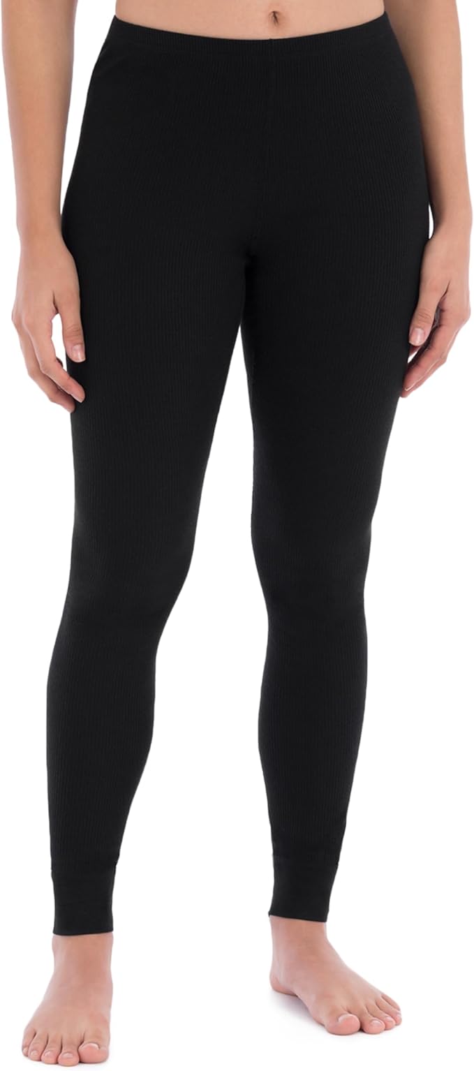 Fruit of the Loom Women's Micro Waffle Thermal Bottom