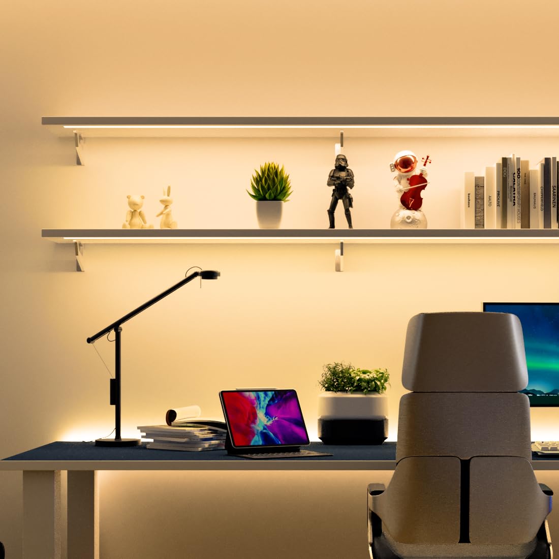 Btf-Lighting Fcob Usb Powered Warm White 3000K Cob Led Strip Lights 6.56Ft 640Leds 5V 8Mm Width 90+ High Cri Ultra Bright Flexible Light For 3D Printer Tv Backlight Display Cabinet Pc Diy Decor
