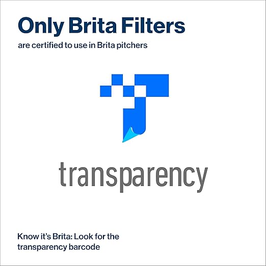 Brita Everyday Elite Water Filter Pitcher with SmartLight Filter Change Indicator, BPA-Free, Reduces 99% of Lead, Lasts Six Months, Includes 1 Filter, Large - 10-Cup, White
