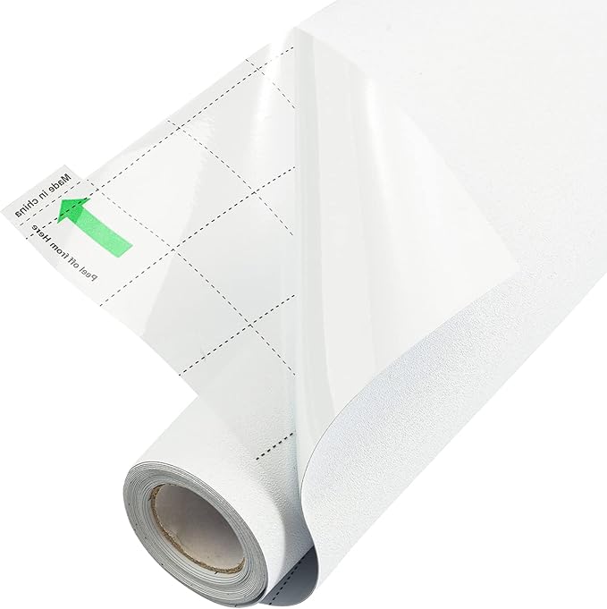 FEOMOS White Total Blackout Window Film, Static Cling Blackout Window Clings, 100% Light Blocking Film, Room Darkening Window Cover for Privacy Day Sleep Sun Blocking 23.6x78.7 inches