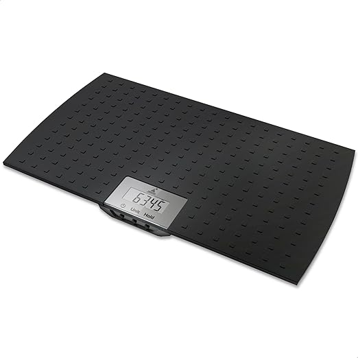 Redmon Digital Dog Scale for Large Pet & Animal with Non-Skid Mat, 225 Lb Capacity, Black - Portable Weighing Scale for Do...