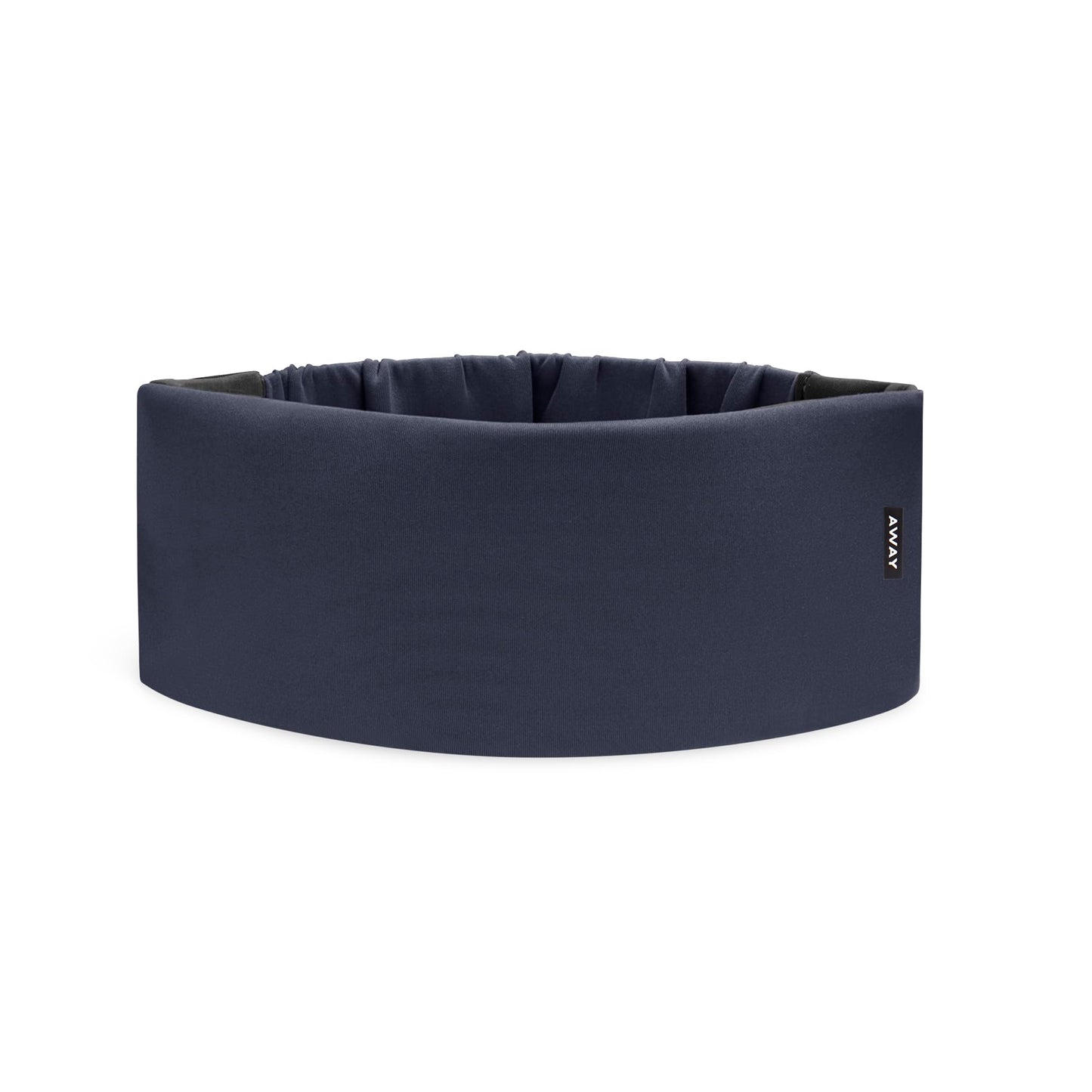Away Sleep Mask - Premium Thermoregulating Eye Mask for Sleeping & Travel,100% Blackout, Soft, Contoured, Packable, Hidden Earplug Pocket, Navy Blue