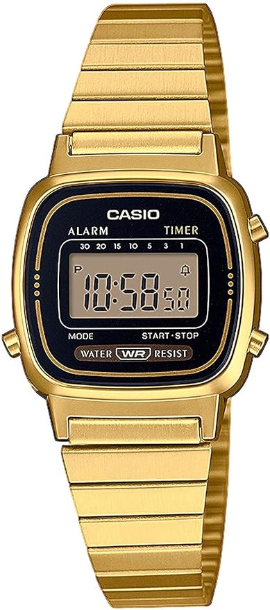 Casio LF20W G-Shock Series | Unisex Digital Watch | Black | WR | 1/100 SEC Stopwatch | World Time | LED Light | Full Auto ...