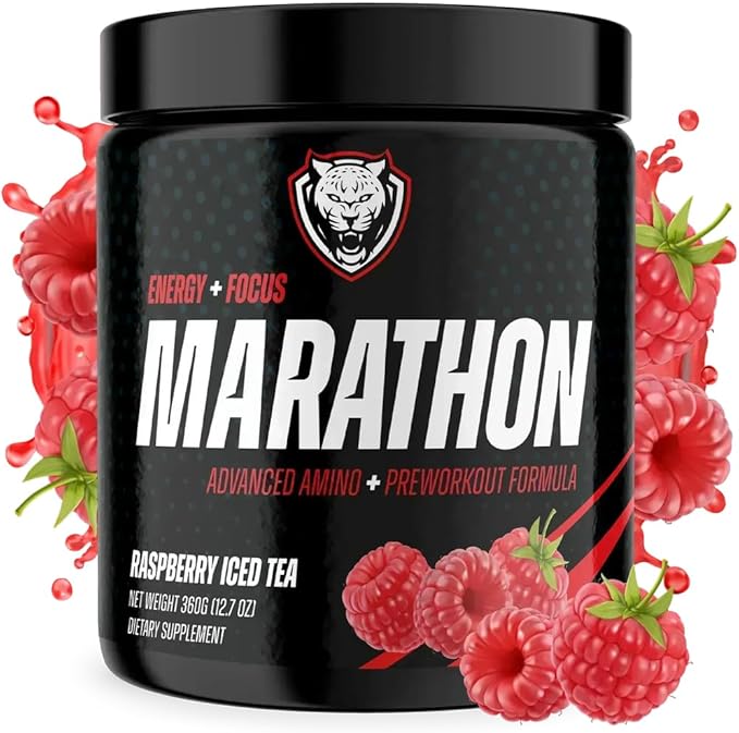 6AM Run Marathon | Running Supplements for Endurance & Stamina | Amino Energy with BCAAs for a Clean Pre Running Fuel | No...