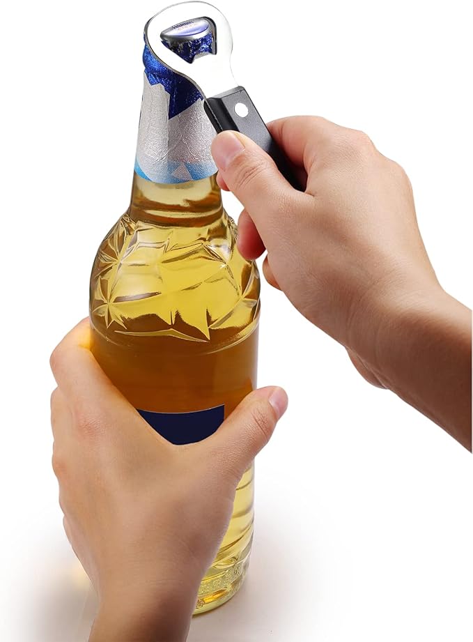 Can Punch Bottle Opener, Manual Stainless Steel Can Opener 3 Pack