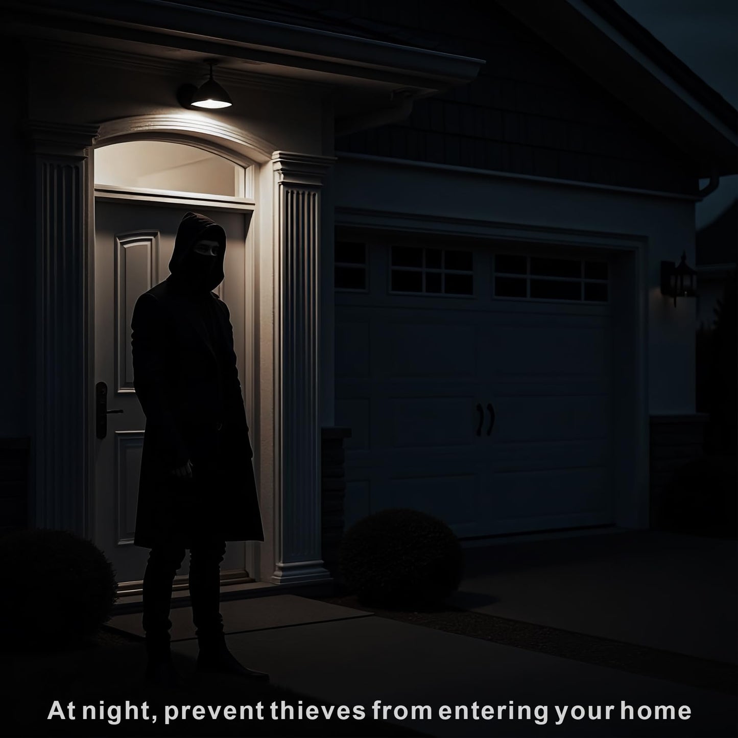 7117 Motion Sensor Light Bulbs  13W (100Watt Equivalent)  Motion Activated Dusk To Dawn Security Led Bulb  A19 E26 3000K Warm White  For Indoor And Outdoor Lighting  Porch  Stairs  Hallway 3Pack