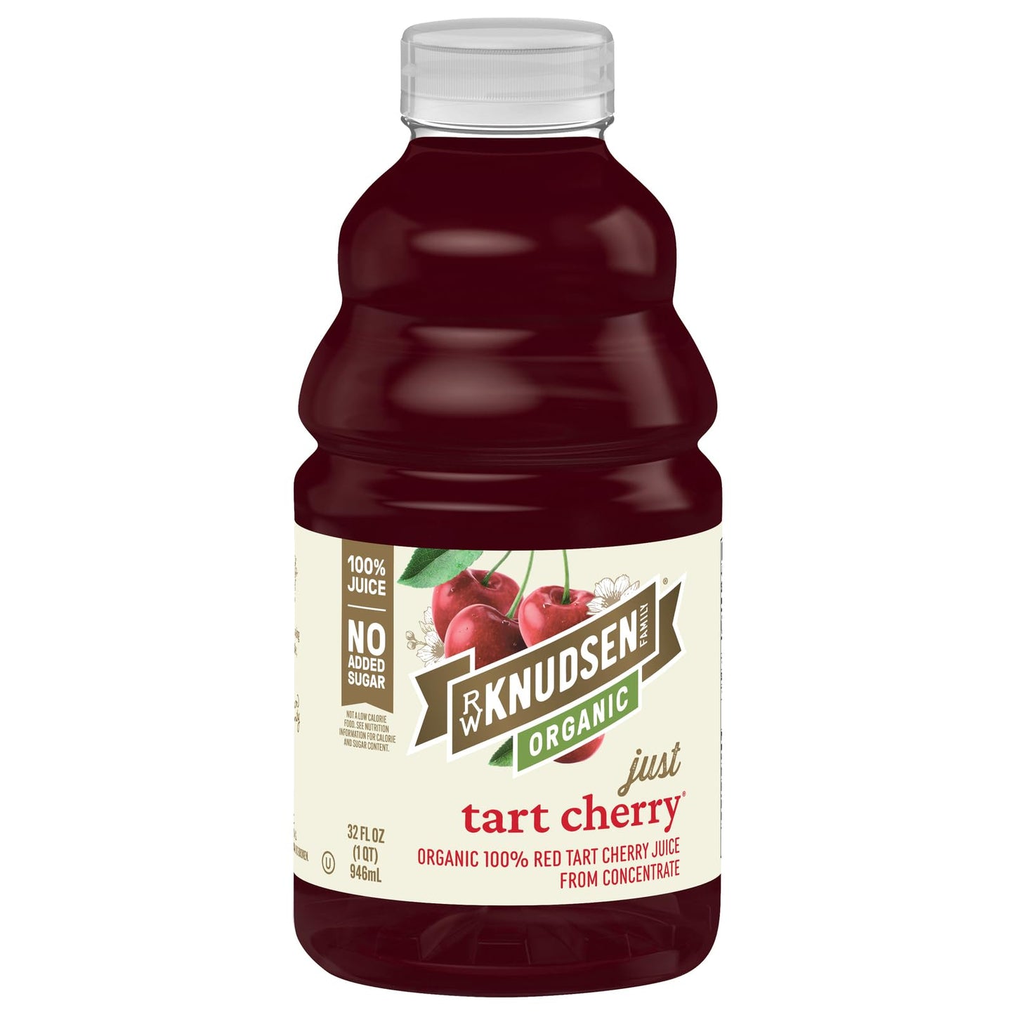 R.W. Knudsen Organic Just Tart Cherry Juice  32 fl oz (Pack of 1)