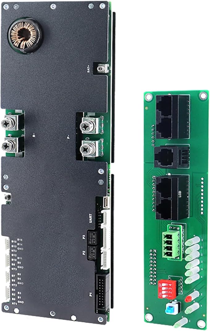 JKBMS Inverter BMS 8S-16S 24V-48V 100A – V19 Home Energy Storage BMS with UART for New Display, 1A Active Balance, Built-i...