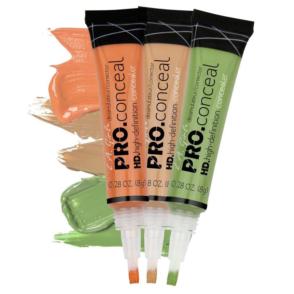 L.A. Girl Pro Conceal HD Concealer, Almond, 0.28 Ounce