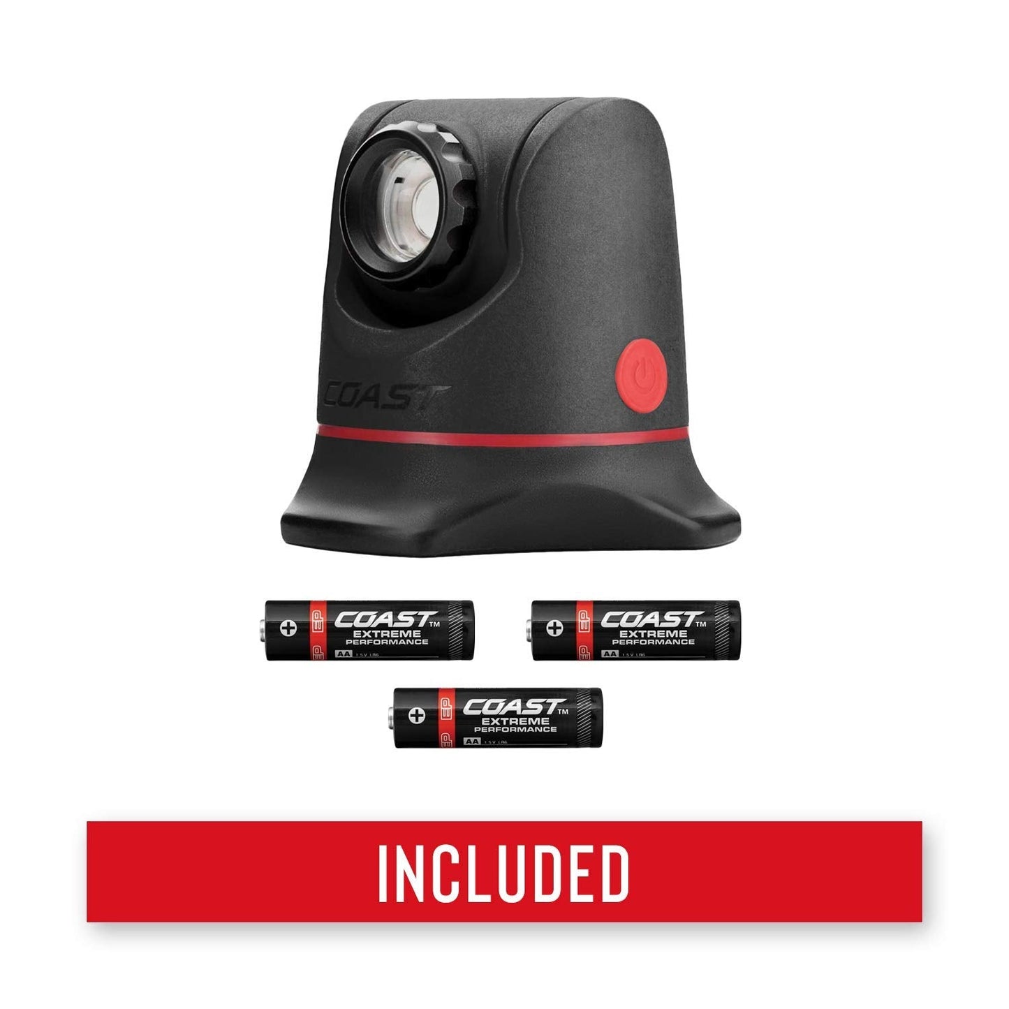 Coast Pm450 Led Work Light - 510 Lumen, Magnetic, Alkaline, Model 30364, Plastic, No Color