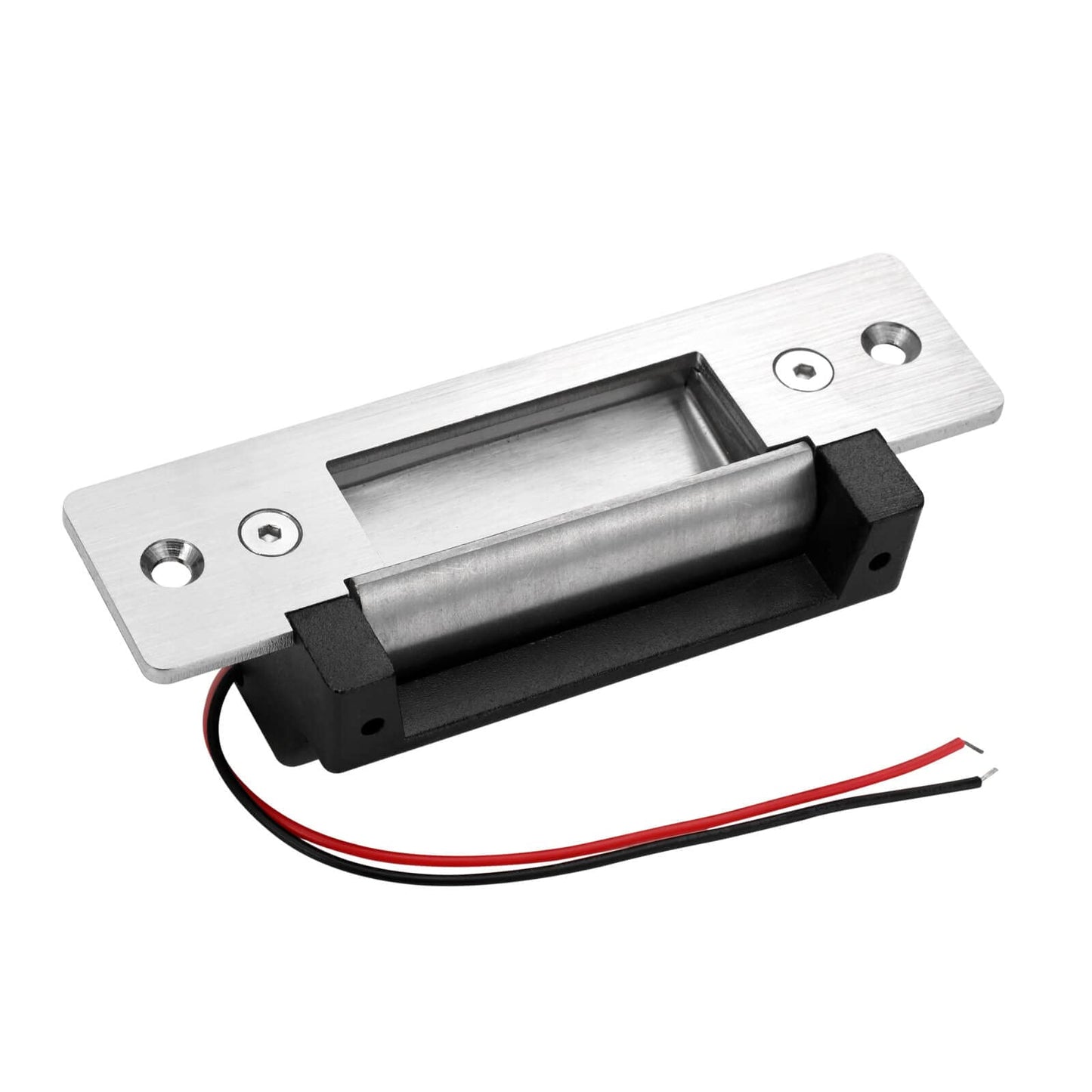 Electric Door Strike Lock ANSI Standard Heavy Duty 12V DC Fail-Secure or Fail-Safe Adjustable for Access Control Cylindrical Locksets