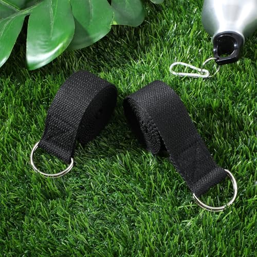 10 Pcs Yoga Strap for Stretching Bulk 6ft Exercise Stretch Band with Metal D Ring Adjustable Pilates Non Elastic Yoga Stre...