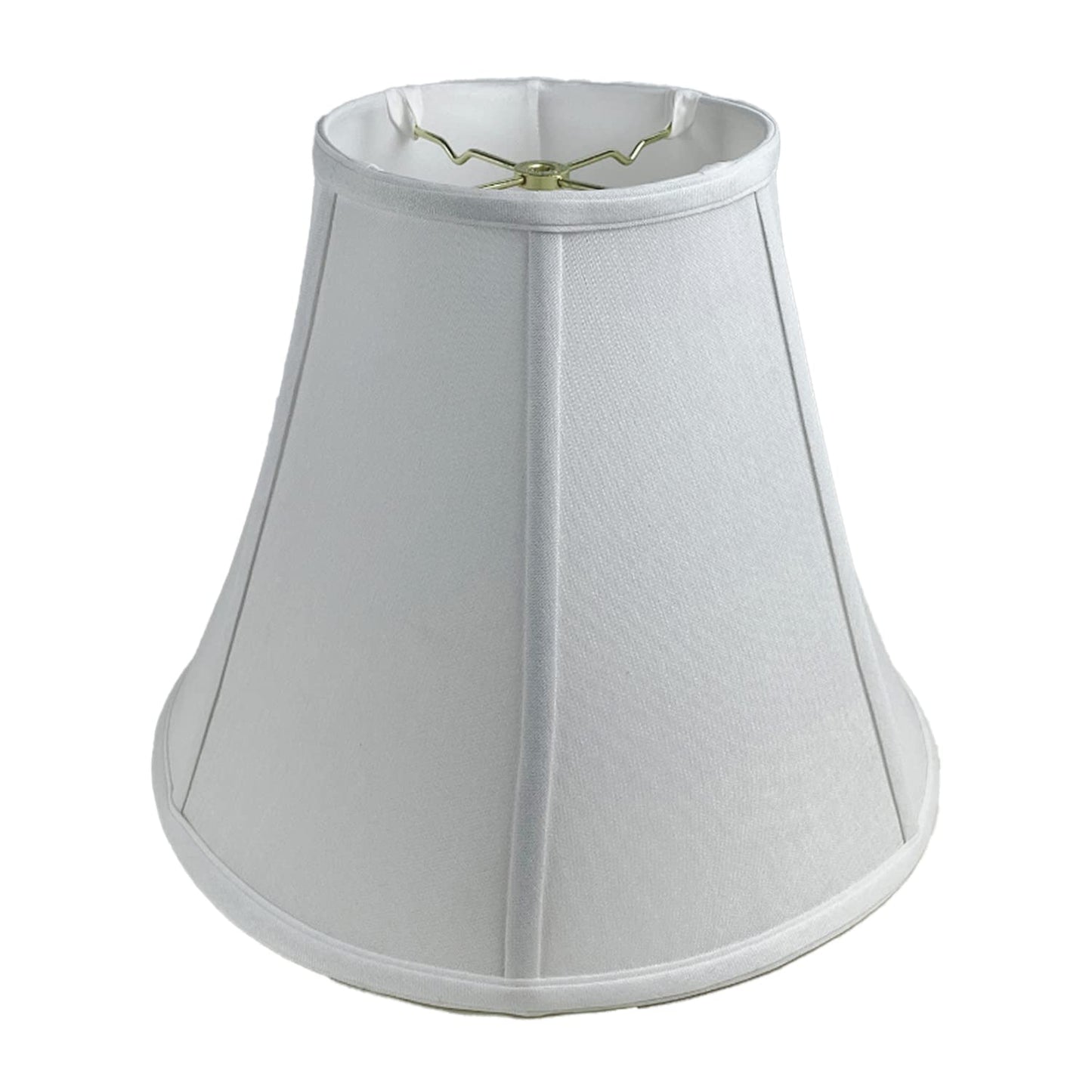 Royal Designs, Inc. True Bell Basic Lamp Shade, Linen White, 7in x 14in x 11.5in, Model BSO-704-14LNWH